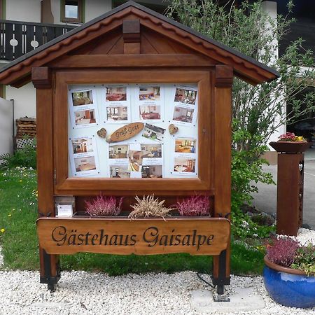 Gaestehaus Gaisalpe Fischen im Allgaeu Esterno foto